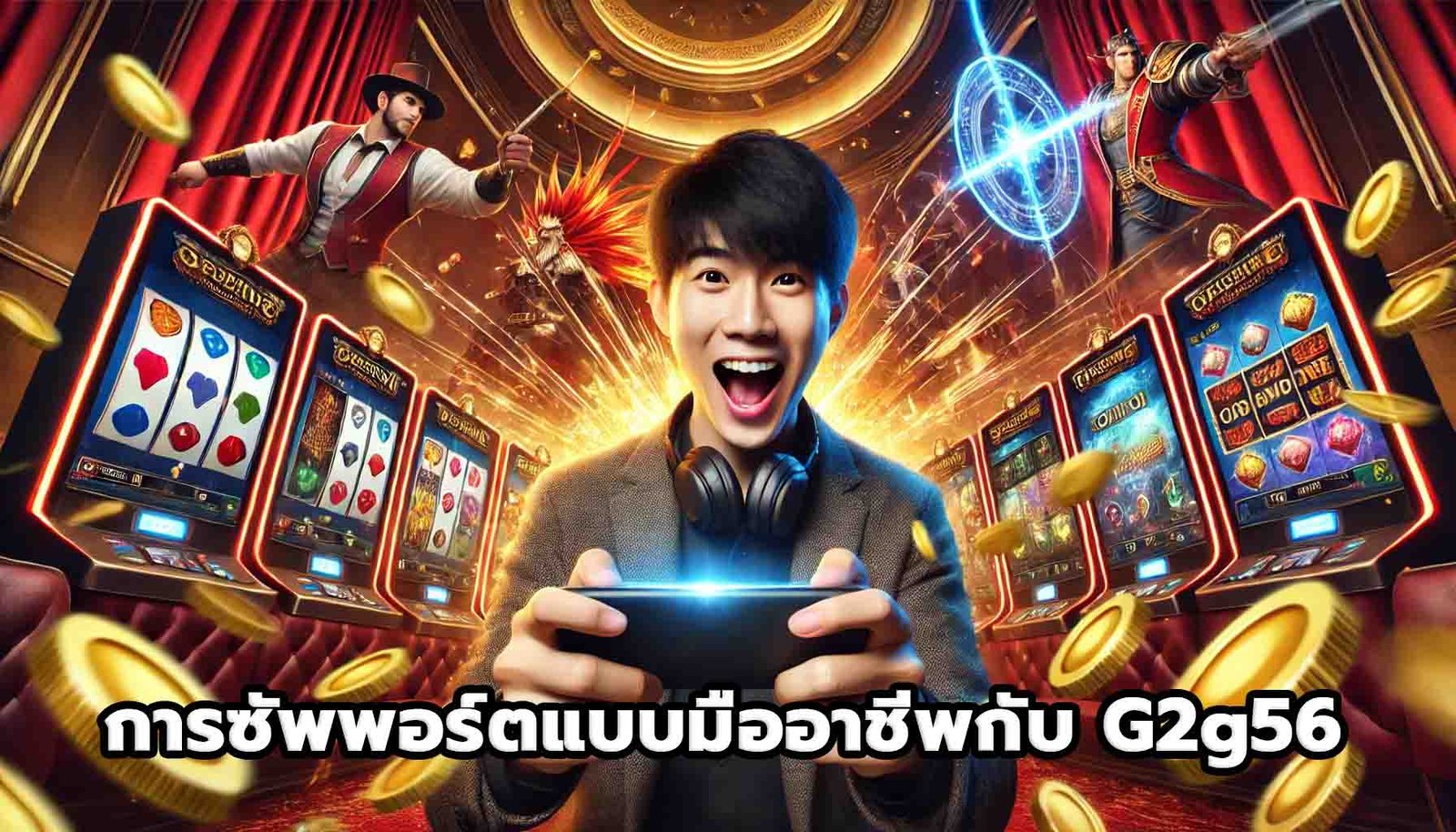 การซัพพอร์ตแบบมืออาชีพกับ G2g56 -15